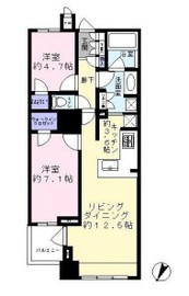 ブリリアマーレ有明 13階 間取り図