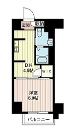 セレニティコート虎ノ門 2階 間取り図