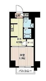 セレニティコート虎ノ門 4階 間取り図