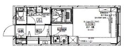 LEGALAND東品川 204 間取り図