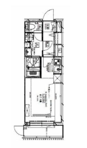 LEGALAND東品川 304 間取り図