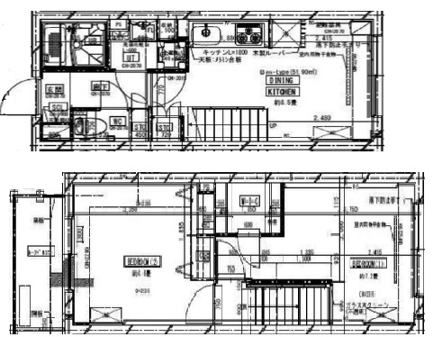 LEGALAND東品川 404 間取り図