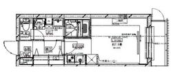 LEGALAND東品川 104 間取り図