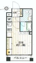 アクシア原宿 2階 間取り図