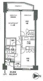 NK青山ホームズ 305 間取り図