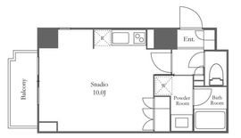 ROPPONGI SEVEN 302 間取り図