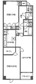 NK青山ホームズ 512 間取り図