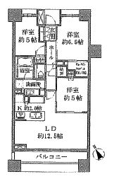 パークホームズ二子玉川ヒルトップ 7階 間取り図