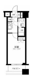 ヴィーダ・スカイコート品川 7階 間取り図