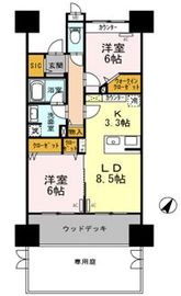 ロイヤルパークスシーサー南千住 101 間取り図