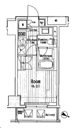 シーフォルム東麻布 7階 間取り図