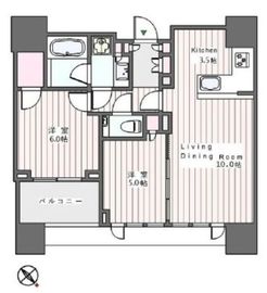 グランドミレーニア タワー＆スイート 22階 間取り図