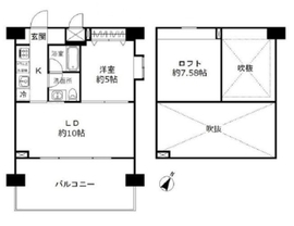 フォレシティ豊洲 1103 間取り図