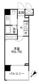 フォレシティ豊洲 1005 間取り図