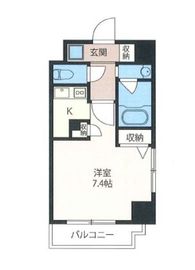 エスティメゾン三軒茶屋 301 間取り図