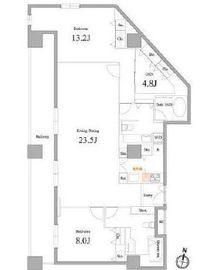 レグノ・セレーノ 19階 間取り図