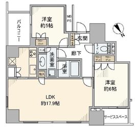 パークタワー池袋イーストプレイス 26階 間取り図