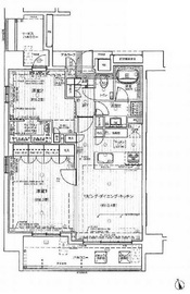 ウィルローズ東京八丁堀 8階 間取り図