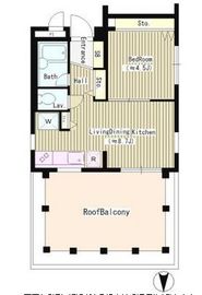 フェリーオ品川 309 間取り図