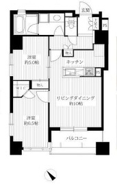 ウィルローズ日本橋 5階 間取り図