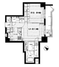 日本橋ヴォアール 12階 間取り図