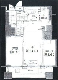 ガレリアグランデ 19階 間取り図