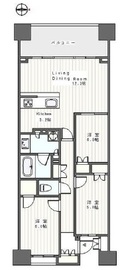 マジェスティハウス新宿御苑パークナード 4階 間取り図