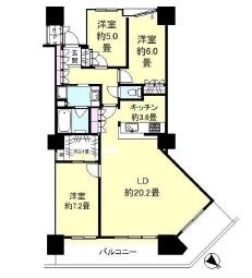 シティタワー品川 38階 間取り図