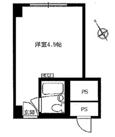 赤坂レジデンシャルホテル 7階 間取り図