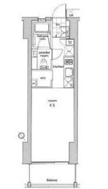 プレミアムキューブ元代々木 3階 間取り図