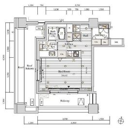 レグノ・セレーノ 7階 間取り図