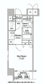 コンフォリア清澄白河サウス 901 間取り図