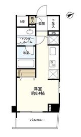 ファミール高輪アンシェール 3階 間取り図