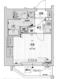 レオンコンフォート西新橋 501 間取り図