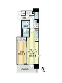 プレサンスロジェ千代田東神田 11階 間取り図