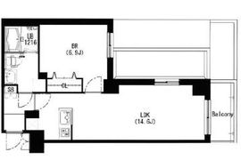 エスティメゾン中野富士見町 215 間取り図