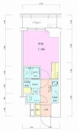 恵比寿レジデンス壱番館 402 間取り図