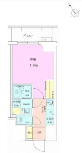 恵比寿レジデンス壱番館 602 間取り図