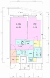 恵比寿レジデンス壱番館 303 間取り図