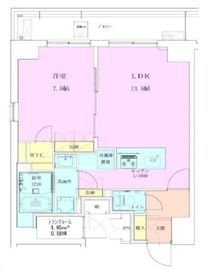 恵比寿レジデンス壱番館 1001 間取り図