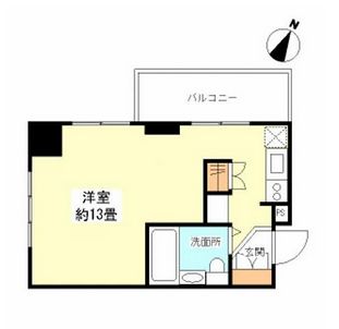 ジェントルエア神宮前 8階 間取り図