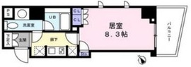 日本橋ミスモ 703 間取り図