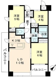 エーデルブルク 205 間取り図