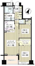 KDXレジデンス日本橋水天宮 702 間取り図