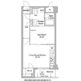 コンフォリア目黒長者丸 316 間取り図