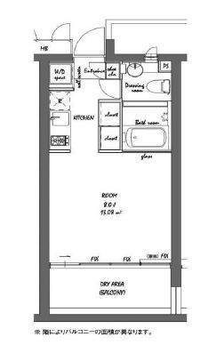 BPRレジデンス祐天寺 006 間取り図