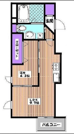 HF青葉台レジデンス 701 間取り図