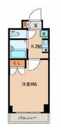 フォレシティ秋葉原 402 間取り図