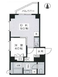 シティスパイア若松町 204 間取り図