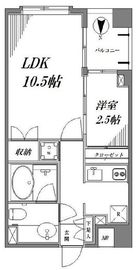 スミール都立大 405 間取り図